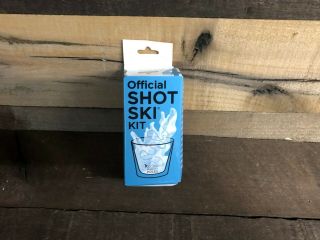 Whiski Poles Official Diy Shot Ski Kit W/ 4 Glasses