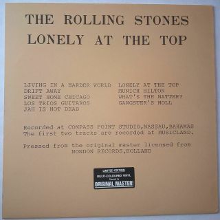 The Rolling Stones - Lonely At The Top - NO TMOQ - Multicolored splatter vinyl 3