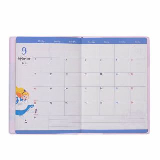 Alice in Wonderland 2020 Schedule Book A6 Monthly Disney Store Japan 3