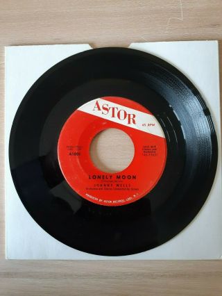 Johnny Wells - Lonely Moon - Astor Records 1001 3