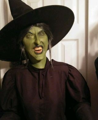 Gemmy Wicked Witch Of The West Animated Halloween Prop Wizard Of Oz