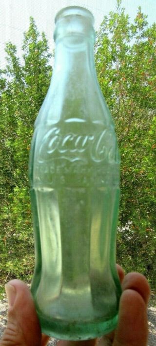Very Rare Key West Fla Vintage 1952 Hobble Skirt Coca - Cola Bottle