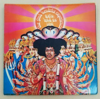 Jimi Hendrix - Axis: Bold As Love Lp 1st Pressing 1967 Record 613003