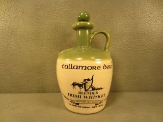 Tullamore Uisge Buagh Blended Irish Whiskey Dew Jug Crock Bottle Dublin Ireland
