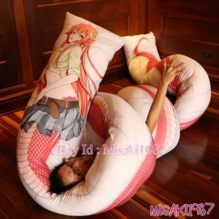 2way Monster Musume Dakimakura Miia 7 Meter Anime Hugging Body Pillow Case Cover