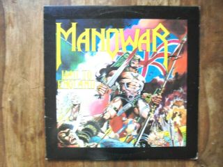 Manowar - Hail To England - Us Unofficial Release Lp Metal