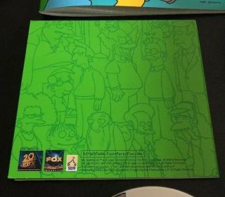 Vintage The Simpsons Cartoon Studio CD Rom (PC,  1996) - RARE 5