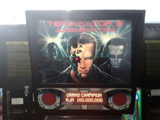 Terminator 2: Judgement Day Pinball Machine By Williams -