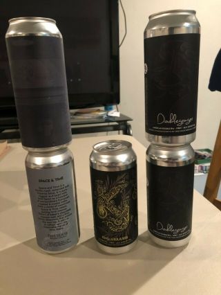Tree House " Collectible Cans " - King Jjjulius,  2x Doubleganger,  2x Space & Time