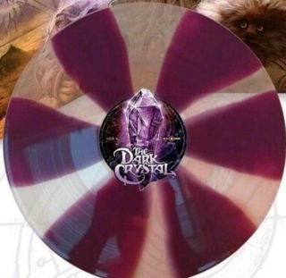 The Dark Crystal Soundtrack Vinyl Purple Clear Pinwheel Low Number 00269