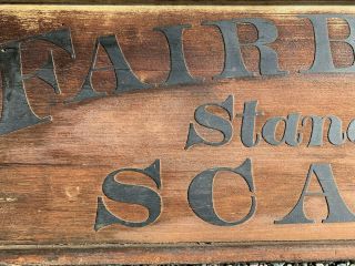 Antique Wooden Store Advertising Sign circa 1900 