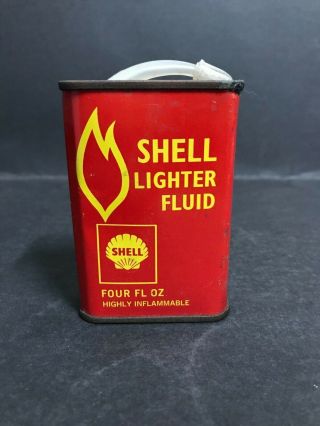 Shell Tin Vintage 1960 