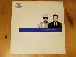 Pet Shop Boys Discography - Complete Singles - 2x Lp - - Vinyl Nm - Cover Vg