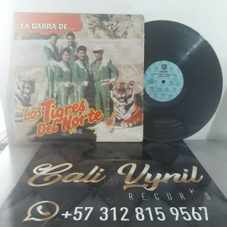 Los Tigres Del Norte " La Garra " Melody Rare Lp Records