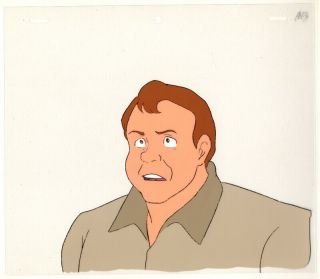 The Real Ghostbusters Animation Art Ray Stantz Cel