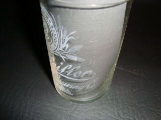 Circa 1910 Pfeiffer Brewing Etched Glass,  Detroit,  Michigan 3