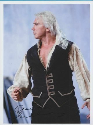 Dmitri Hvorostovsky In Person Signed Glossy Photo 8x11 Inch Autograph Classic