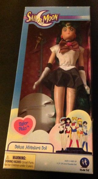 Sailor Moon Pluto Deluxe Adventure Doll 11.  5 " Irwin Rare