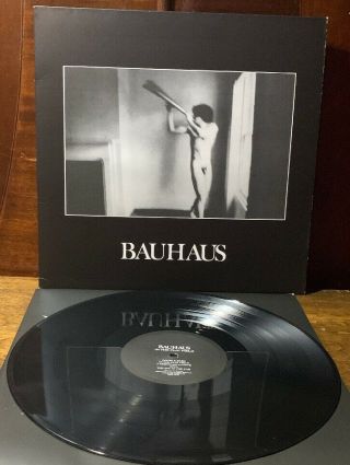 Bauhaus In The Flat Field Black Vinyl Vg,