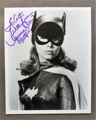 Yvonne Craig Batgirl Tv Batman Series 8x10 Autographed Photo Tm