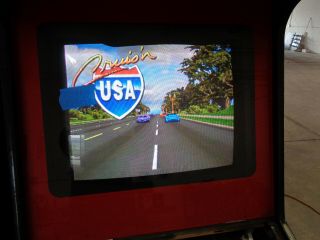 CRUIS ' N USA CRUISIN JAMMA ARCADE GAME PCB BOARD b - b 5
