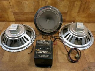 Seeburg Q100/q160 Jukebox Speaker System W/stereo Crossover Network Audio Wiring