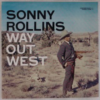 Sonny Rollins: Way Out West Us Contemporary Ojc 1988 Jazz Lp Nm Vinyl