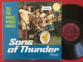 Sons Of Thunder Rare Xian Garage Psych Lp (1969) Till The Whole World Knows
