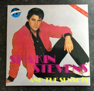 Shakin’ Stevens And The Sunsets Ultra - Rare 2 - Lp Set “world Star Collection” Ex.