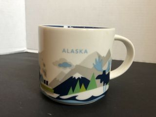 Starbucks Alaska You Are Here Yah 14oz Mug 2016