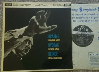 Sxl 2249 Wbg Ed1 Brahms Hungarian Dances Dvorak Reiner Vpo