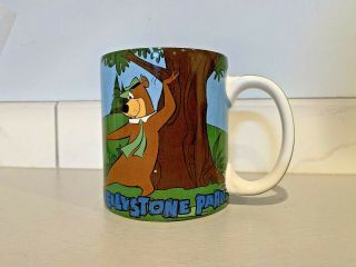 Vintage Coffee Mug Yogi Bear Jellystone Park Hanna Barbera Collectible Rare 80s