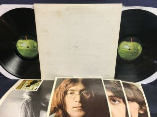 THE BEATLES - The White Album - 1968 - Apple Label (2 LP ' S/POSTER/4 PICS) 2