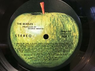 THE BEATLES - The White Album - 1968 - Apple Label (2 LP ' S/POSTER/4 PICS) 6