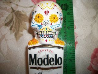 modelo espical day of the dead beer tap handle 5
