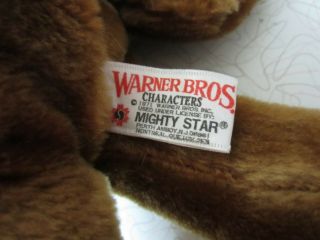 Vintage 1971 Warner Brothers Looney Tunes Wile E Coyote Plush by Mighty Star 18 