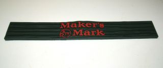 Makers Mark Bourbon 24 " X 3.  5 " Bar Rail Mat