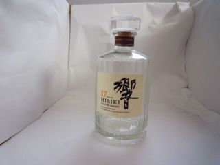 Whiskey Suntory Hibiki 17 Years Old 700ml Empty Bottle Rare From Japan