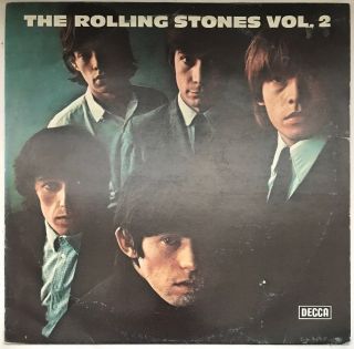 The Rolling Stones No.  2 Lp Decca 1970 German Pressing Reissue Ex Vinyl
