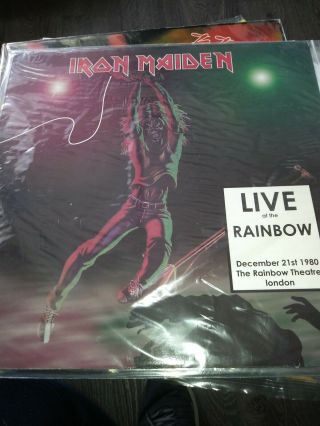 Iron Maiden Live At The Rainbow Vinyl