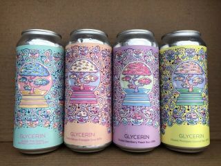 4 Cans Hudson Valley Brewery Glycerin Variants Pineapple Coconut Tree House