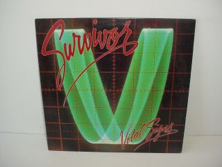 Survivor Vital Signs Lp Album Vinyl 33 Rpm