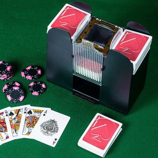 Automatic Card Shuffler 6 Deck Standard Size Casino Poker Blackjack Gambling 3