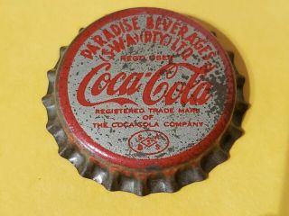 Coca Cola Namibia Soda Bottle Cap Crown Coke Beer Old Rare Cork