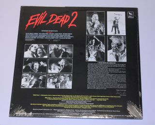 Evil Dead 2 - Soundtrack - Joseph LoDuca 1987 Varèse Sarabande - 2