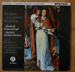 Columbia B/S - SAX 2430/1 - Klemperer - Brahms - A German Requiem 4