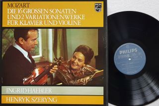 Henryk Szeryng,  Haebler: Mozart - Sonatas For Violin And Piano/ Philips 6 Lp Box