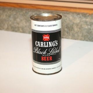 Black Label Beer Flat Top - Carling Brewing Cleveland Oh