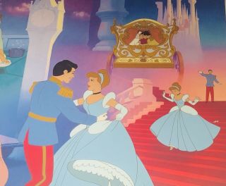 WDCC “Cinderella’s Golden Anniversary” Limited Edition Sericel LE 1500 - Disney 4