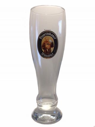 Franziskaner - Set Of 5 - Bavarian Beer Glasses - 0.  5 Liter - " Weissbier " -